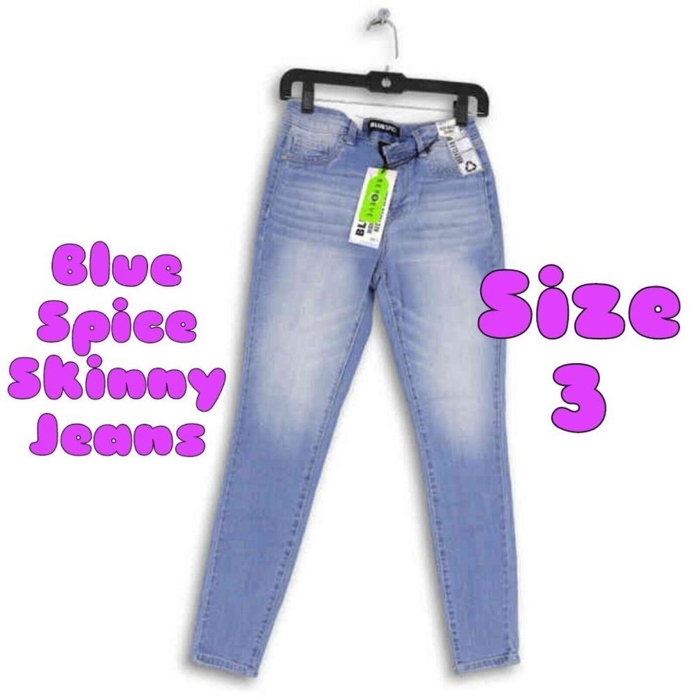 Clothing - NWT Blue Spice Denim Skinny Jeans Size 3